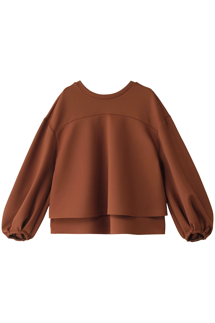 ADORE ◆コンパクトダンボールカットソー (ブラウン, 38) アドーア ELLE SHOP ADORE ◆コンパクトダンボールカットソー (ブラウン, 38) アドーア ELLE SHOP