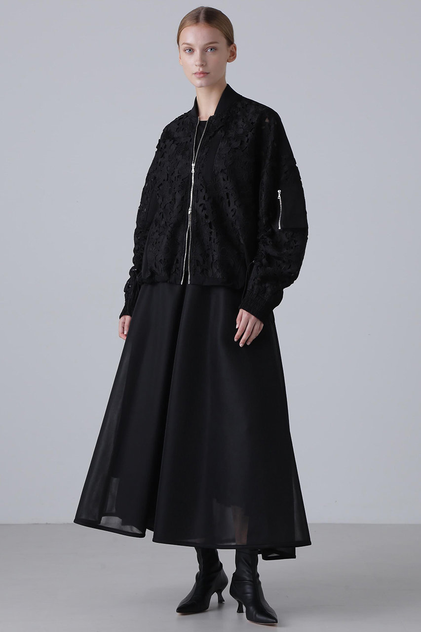 ADORE ◆シアーメッシュラッセルスカート (ブラック, 36) アドーア ELLE SHOP ADORE ◆シアーメッシュラッセルスカート (ブラック, 36) アドーア ELLE SHOP