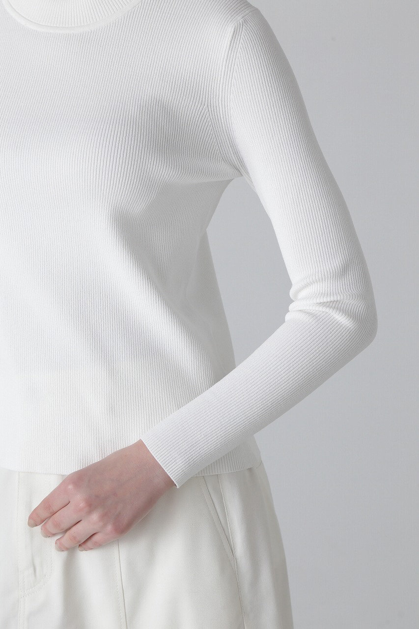 極美品 ADORE アドーア 21AW ラッフルスリーブニット ホワイト 白 ADORE｜◇ラッフルスリーブニット | Rakuten Fashion(楽天ファッション