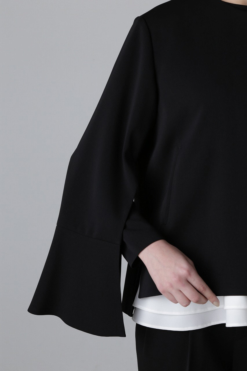 ADORE(アドーア)｜◇ドライミドルジョーゼットジャケット/ブラック の