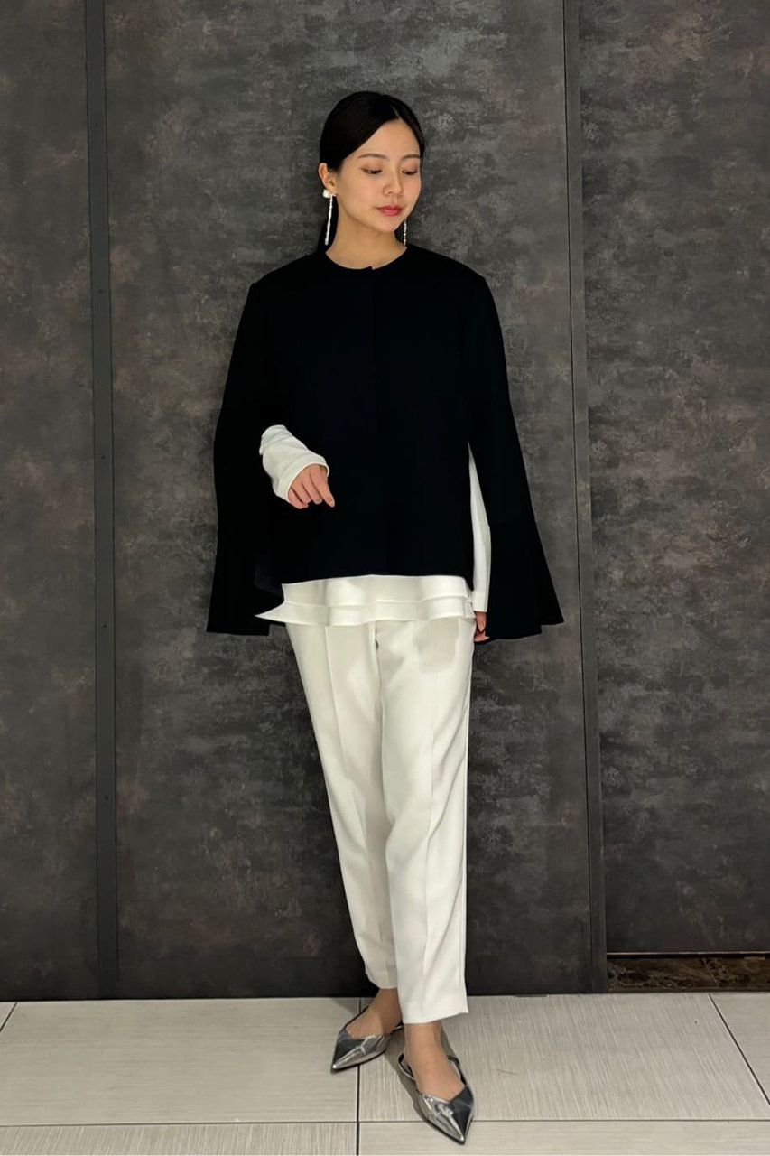 ADORE アドーア☆ドライチョークノーカラージャケット 38 ADORE アドーア☆ドライチョークノーカラージャケット 38 ADORE