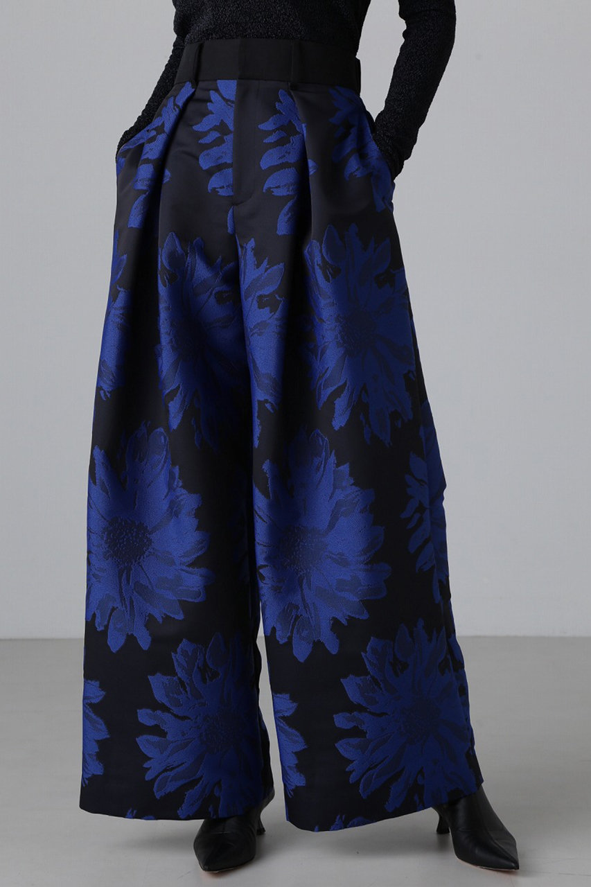 美品✨adore アドーア 花柄 ボタニカル ジャガード ラップスカート S 美品✨adore アドーア 花柄 ボタニカル ジャガード ラップ
