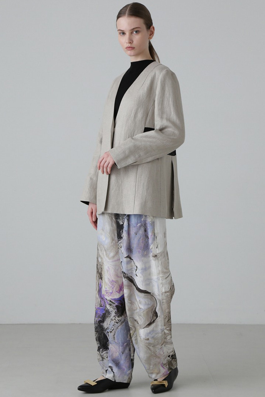 ADORE(アドーア)｜◇メッシュウェストJK/ベージュ の通販｜ELLESHOP