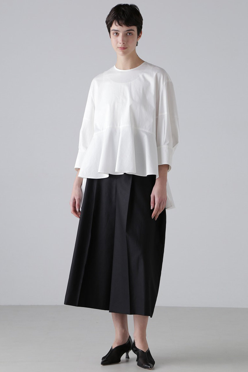 ADORE(アドーア)｜チンツギャバパンツ/ブラック の通販｜ELLESHOP