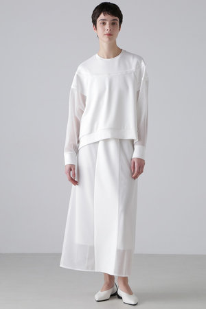 アドーア/ADOREのメッシュコンビダンボールスカート(110700/110703)