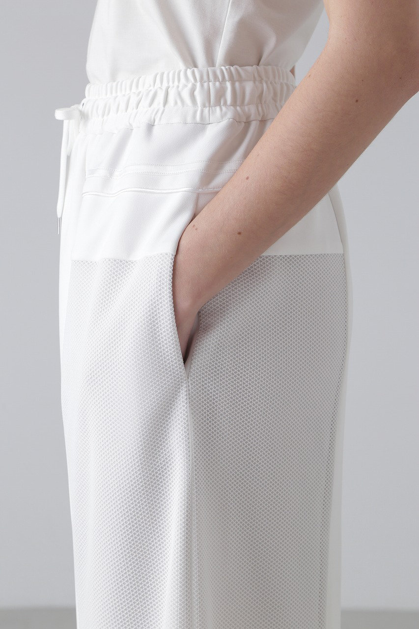 ADORE(アドーア)｜メッシュコンビダンボールスカート/ホワイト の通販