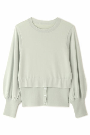 アドーア/ADOREのレイヤードヘムニット(110300/110301)