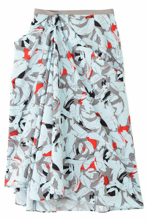 アドーア/ADOREのアブストラクトプリントスカート(110700/110703)