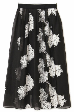 アドーア/ADOREのシアーエンブロイダリースカート(110700/110703)