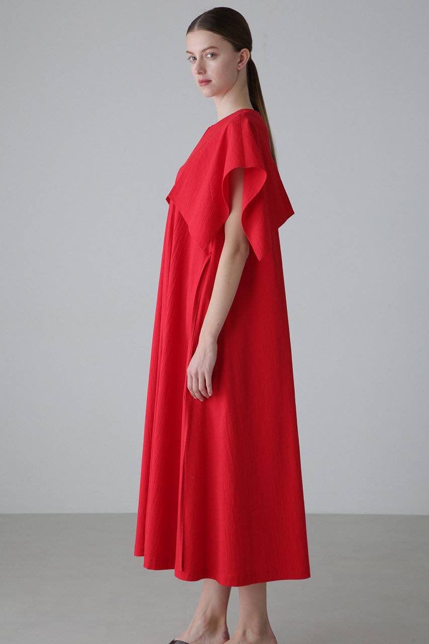 ADORE(アドーア)｜ドライサッカーワンピース/レッド の通販｜ELLESHOP