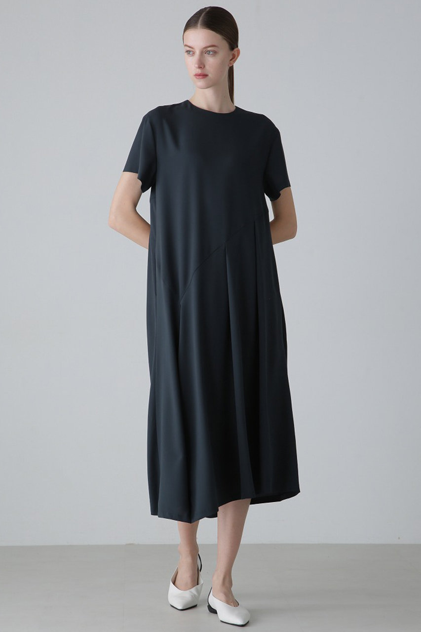ADORE ドライタッチストレッチワンピース (グリーン, 38) アドーア ELLE SHOP ADORE ドライタッチストレッチワンピース (グリーン, 38) アドーア ELLE SHOP