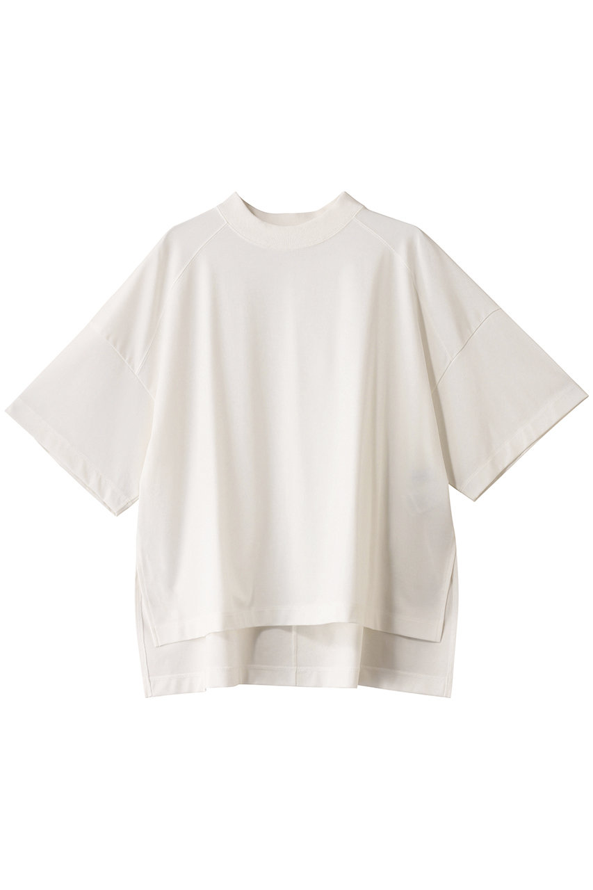 ADORE コンパクトハイブリッドジャージーカットソー (ホワイト, 38) アドーア ELLE SHOP ADORE コンパクトハイブリッドジャージーカットソー (ホワイト, 38) アドーア ELLE SHOP