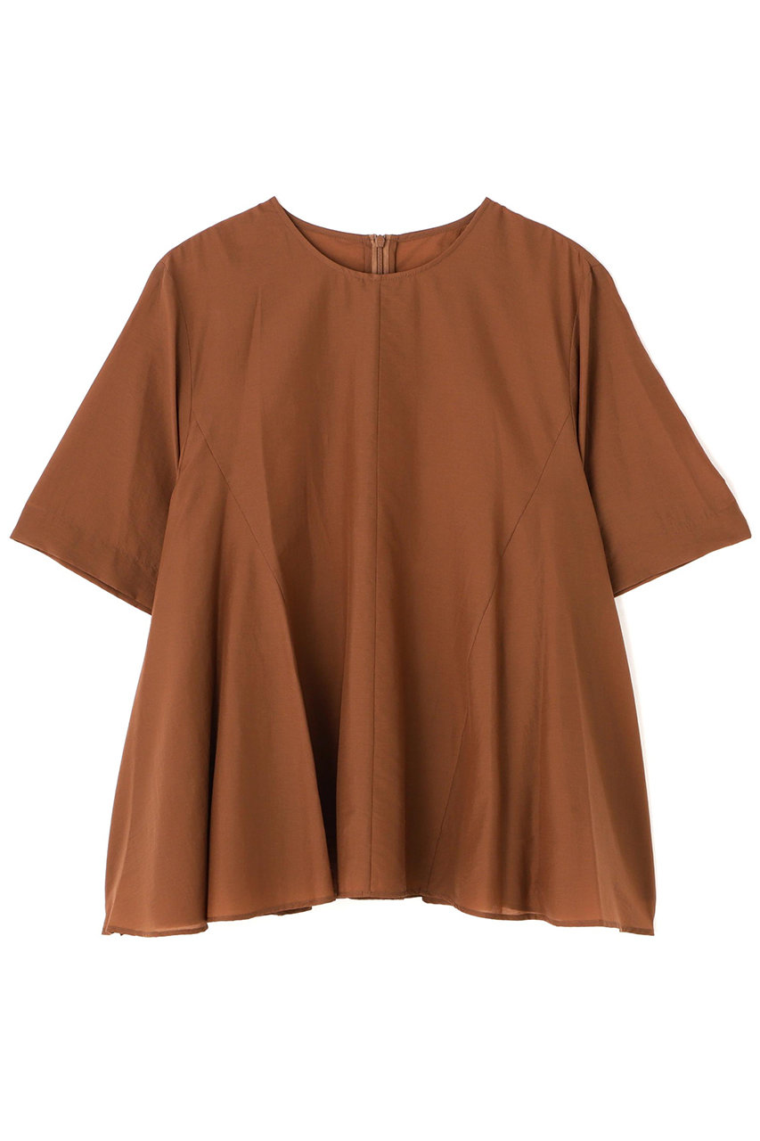 ADORE コットンナイロンタフタブラウス (ブラウン, 38) アドーア ELLE SHOP ADORE コットンナイロンタフタブラウス (ブラウン, 38) アドーア ELLE SHOP