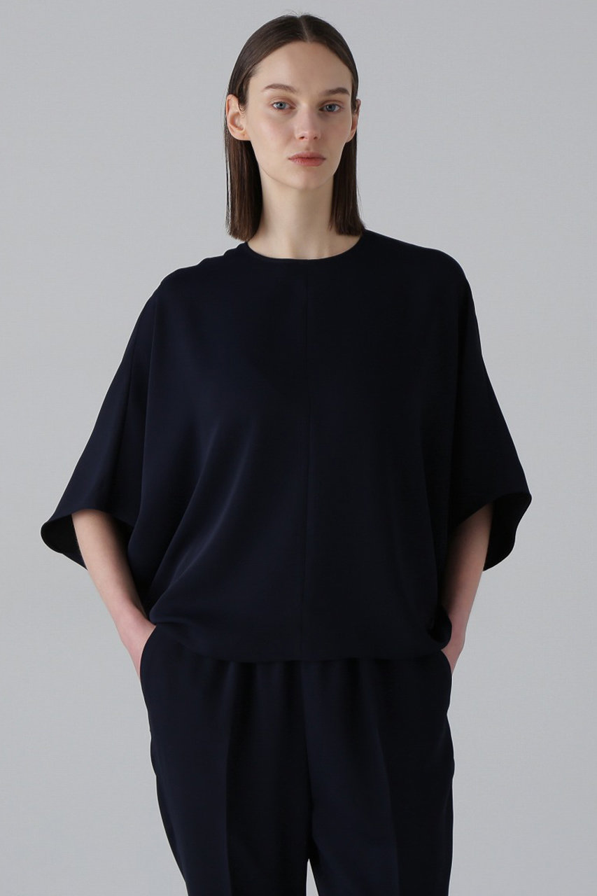 アドーア/ADOREの◆クリアジョーゼットブラウス(ネイビー/5315110503)