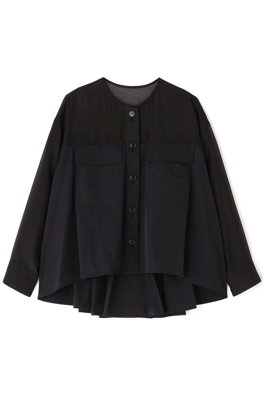 ADORE ハイマルチタフタジャケット (ブラック, 38) アドーア ELLE SHOP ADORE ハイマルチタフタジャケット (ブラック, 38) アドーア ELLE SHOP