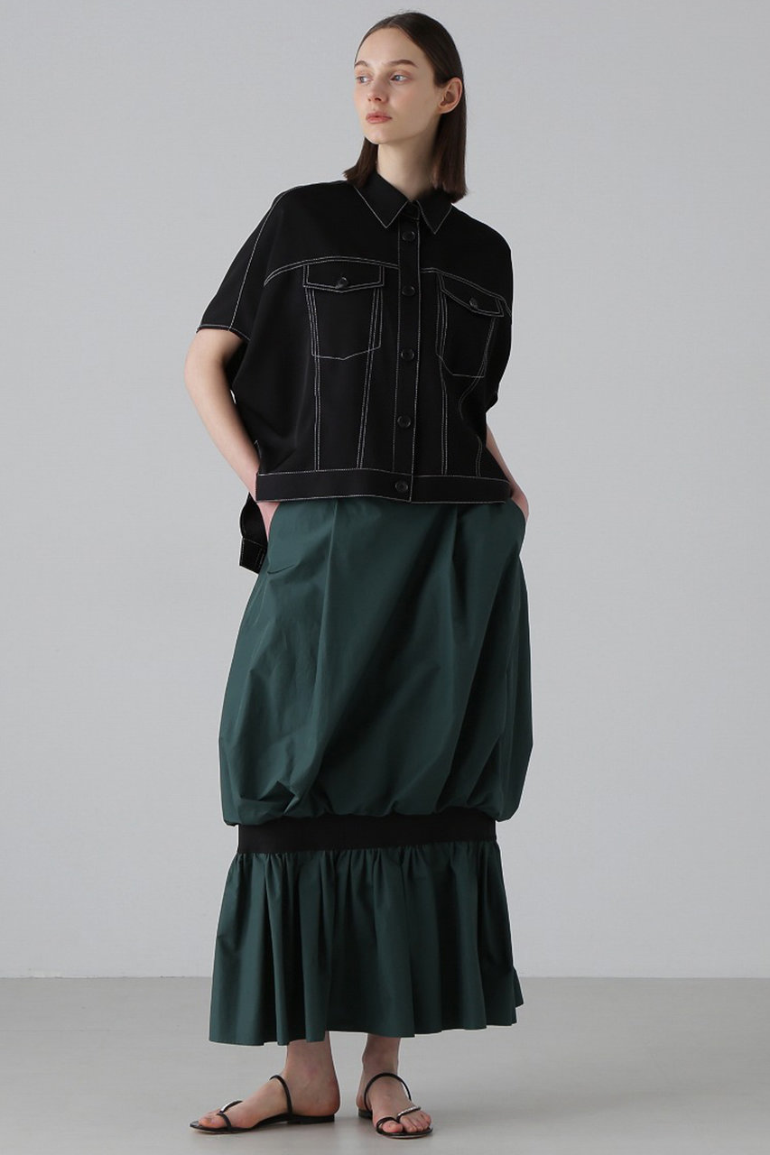 ADORE(アドーア)｜【予約販売】ドライストレッチツイルブラウス