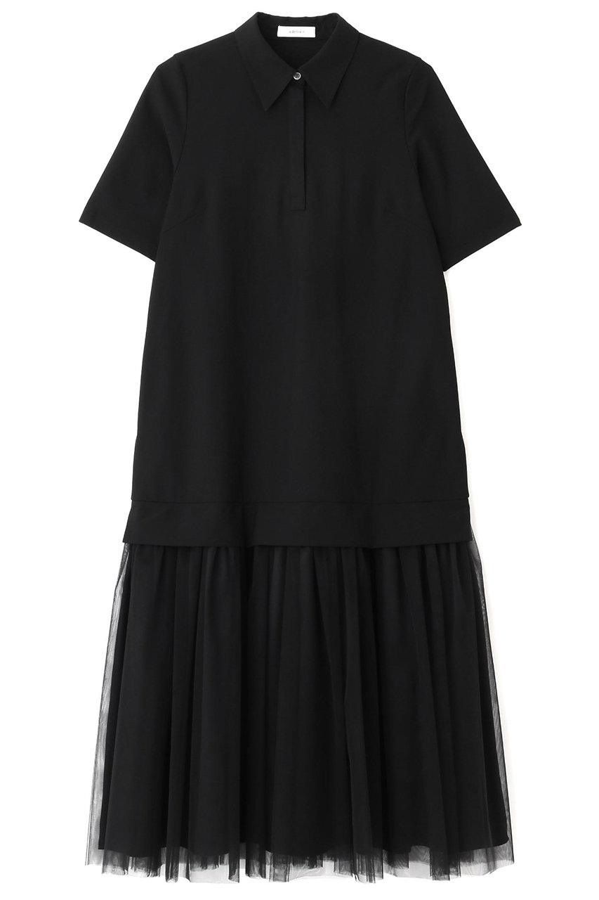 ADORE メモリートリコットワンピース (ブラック, 38) アドーア ELLE SHOP ADORE メモリートリコットワンピース (ブラック, 38) アドーア ELLE SHOP