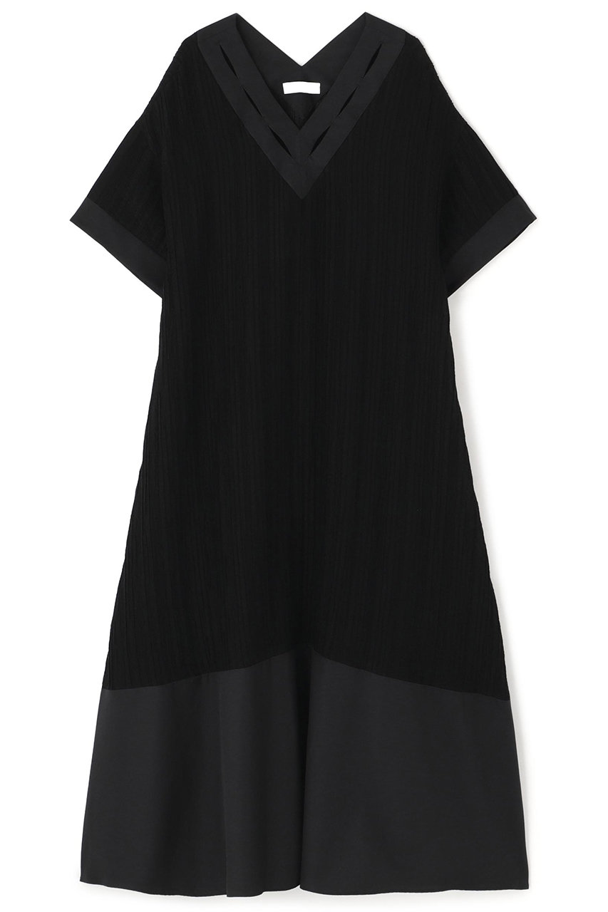 ADORE ワッシャーシアーワンピース (ブラック, 38) アドーア ELLE SHOP ADORE ワッシャーシアーワンピース (ブラック, 38) アドーア ELLE SHOP