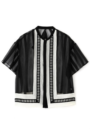 アドーア/ADOREの◆シアーストライプブラウス(110400/110402)