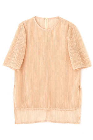 アドーア/ADOREの◆シアーランダムプリーツブラウス(110400/110402)