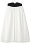 ◆レーシーメッシュスカート アドーア/ADORE ホワイト
