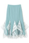 ◆シアーストライプスカート アドーア/ADORE ブルー