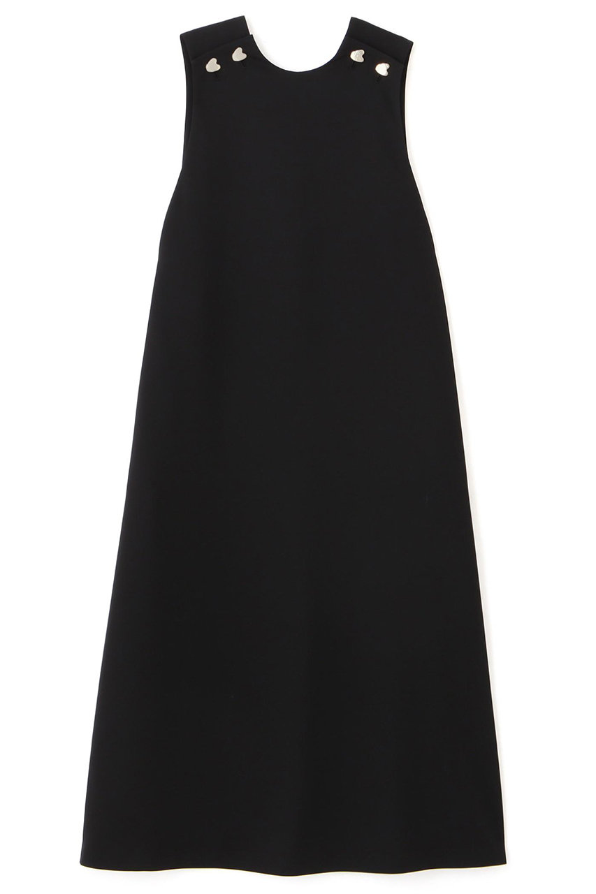ADORE ドライタッチツイルワンピース (ブラック, 38) アドーア ELLE SHOP ADORE ドライタッチツイルワンピース (ブラック, 38) アドーア ELLE SHOP