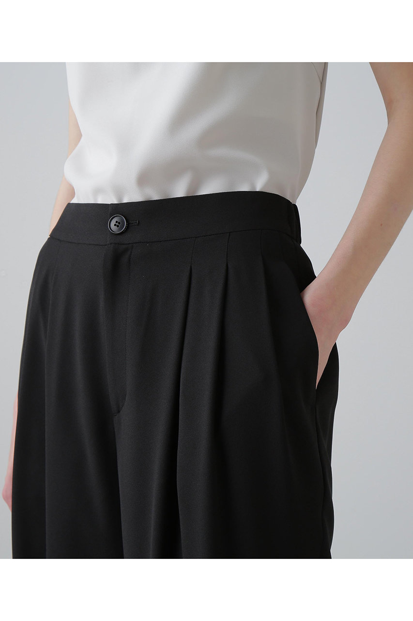 ADORE(アドーア)｜◇ライトジョーゼットパンツ/ブラック の通販