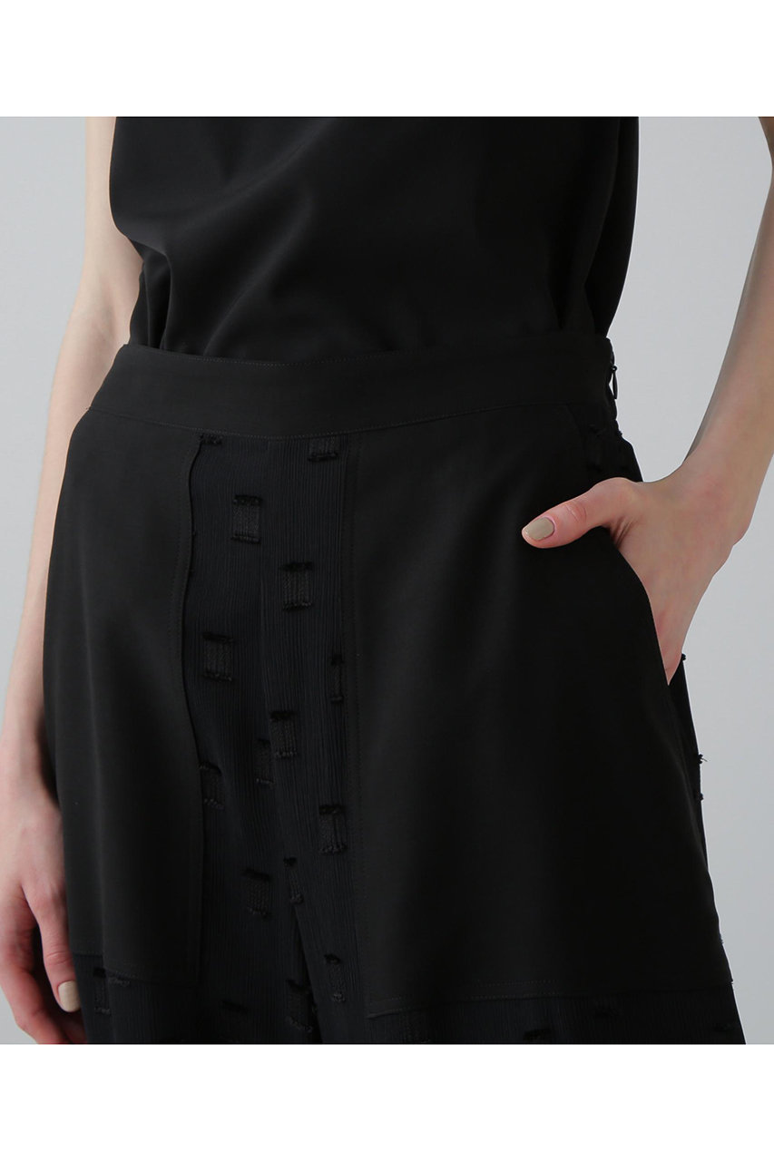 ADORE(アドーア)｜◇フィネストラジャガードパンツ/ブラック の