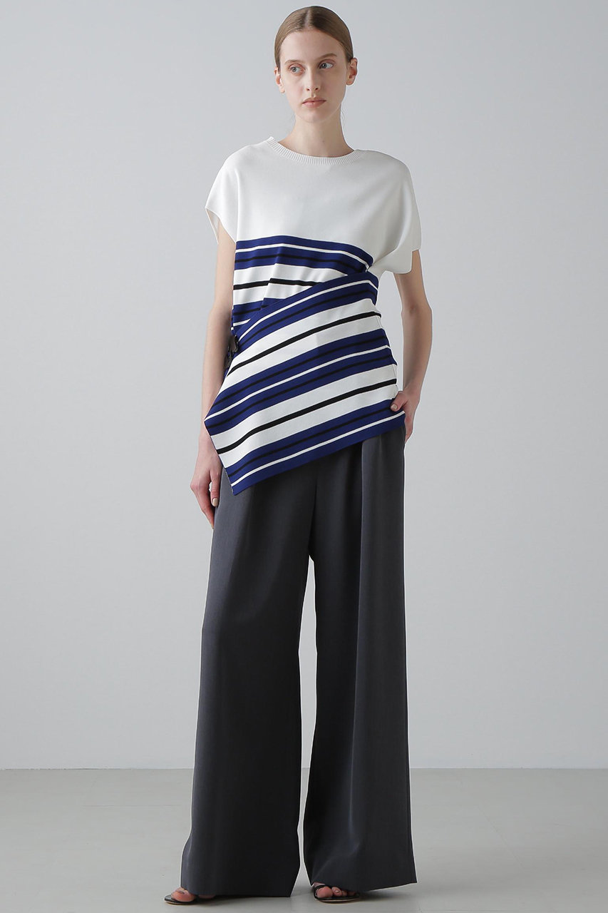 ADORE アドーア パンツ レディース ADORE(アドーア)｜◇ドライタッチツイルパンツ/グレー の通販