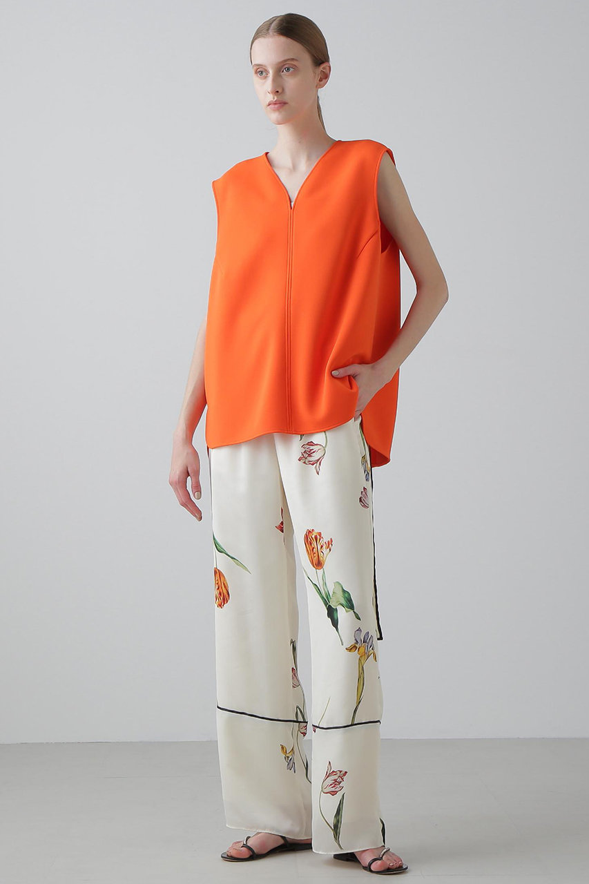 ADORE(アドーア)｜◇ピクトリカルブックプリントパンツ/ホワイト の