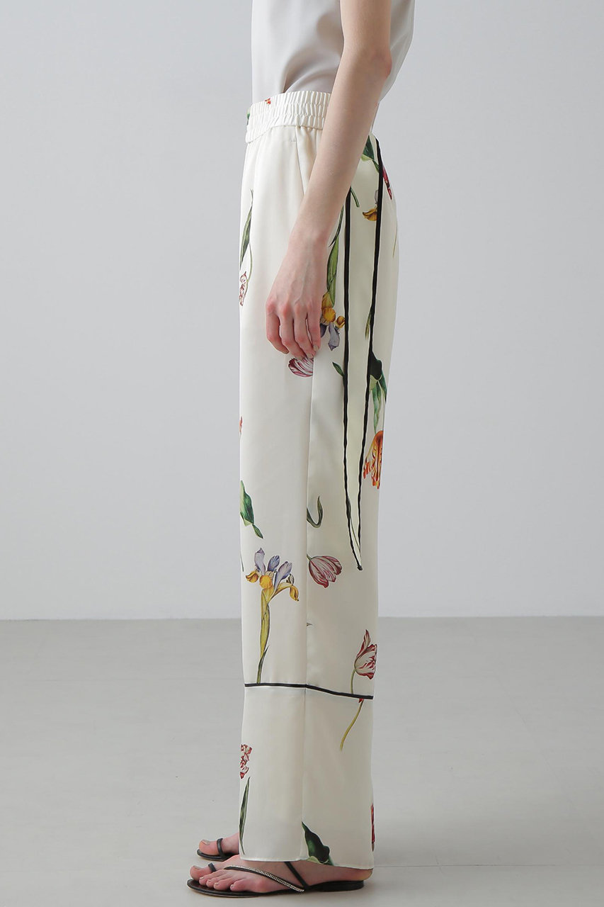 アドーア プリント　パンツ　ワイド　36 セール】 ハッチングプリントパンツ （パンツ）｜ADORE