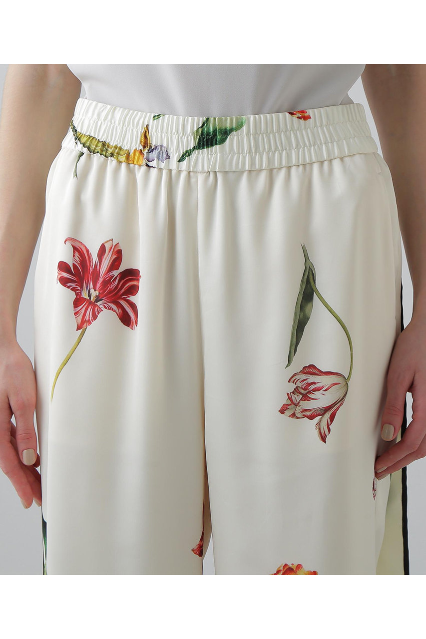 ADORE(アドーア)｜◇ピクトリカルブックプリントパンツ/ホワイト の