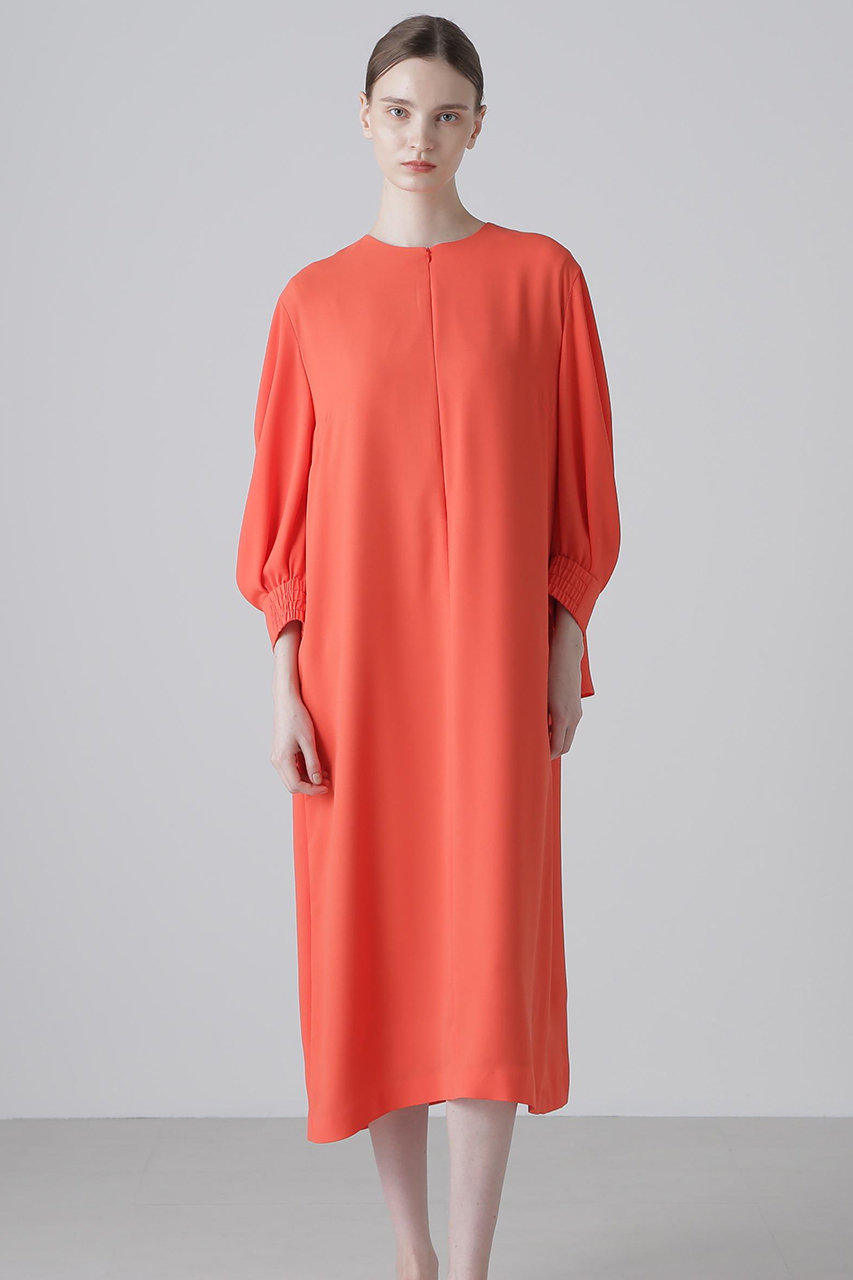 ADORE(アドーア)｜◇ライトジョーゼットワンピース/オレンジ の通販