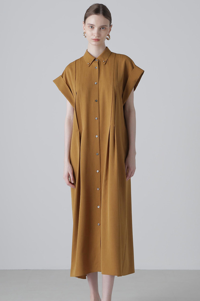 現行 アドーア ストレッチツィードワンピース　Mサイズ ベージュ 現行 アドーア ストレッチツィードワンピース Mサイズ ベージュ ADORE