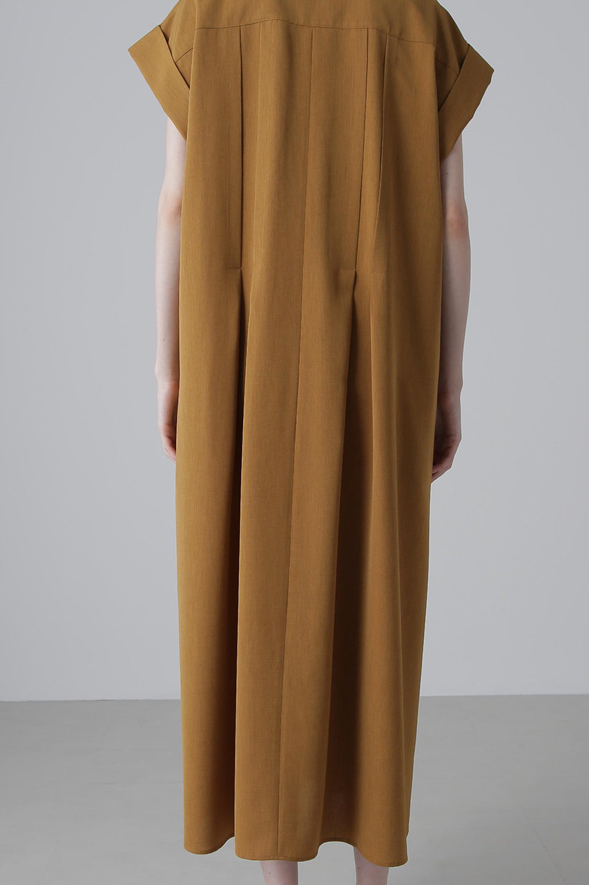 ADORE(アドーア)｜◇ドライタッチツイルワンピース/ベージュ の通販