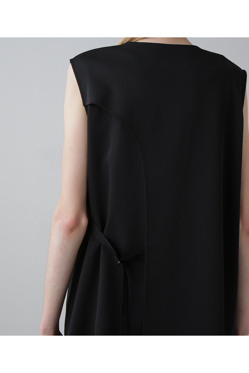 ADORE(アドーア)｜◇ストレッチダブルクロスジレ/ブラック の通販