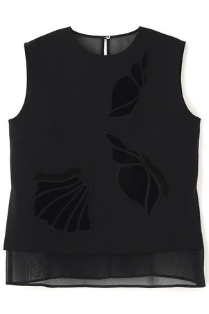 タグ付き未使用☆ADORE ノースリーブ黒ジレ タグ付き未使用☆ADORE ノースリーブ黒ジレ - メルカリ