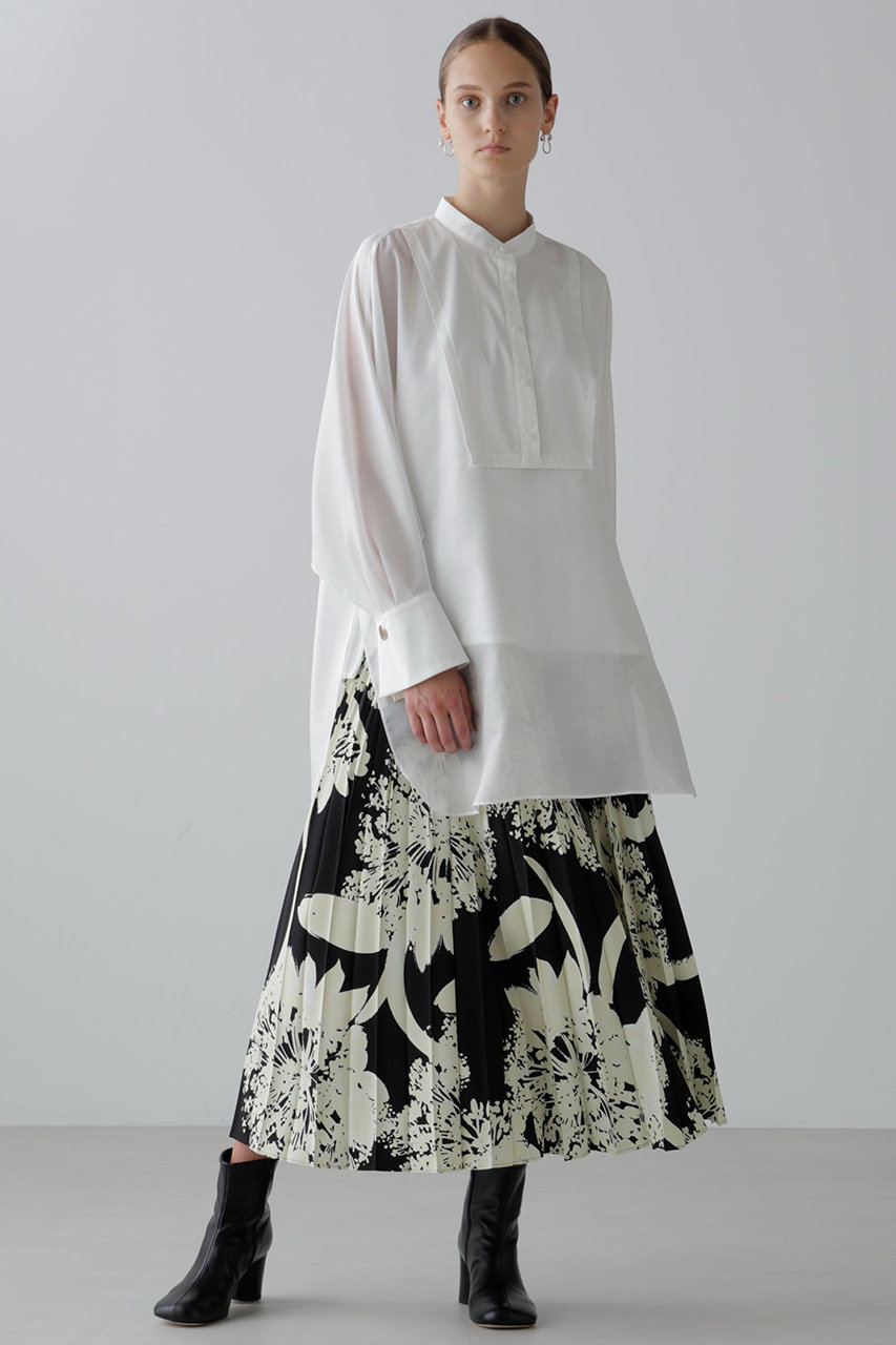 【美品】アドーア/ADORE 22AWフラワープリント ロングスカート 美品】アドーア/ADORE 22AWフラワープリント ロングスカート