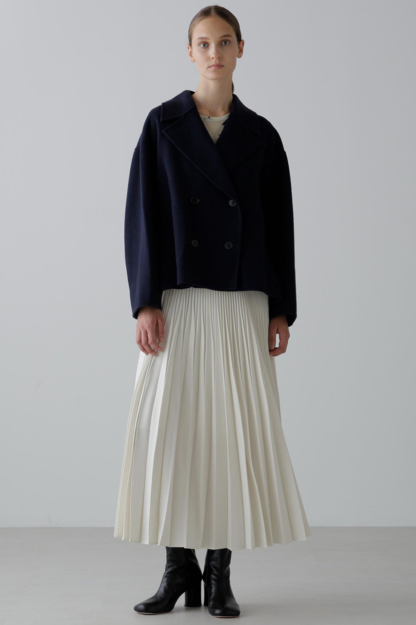 ADORE(アドーア)｜ストレッチジョーゼットスカート/ホワイト の通販