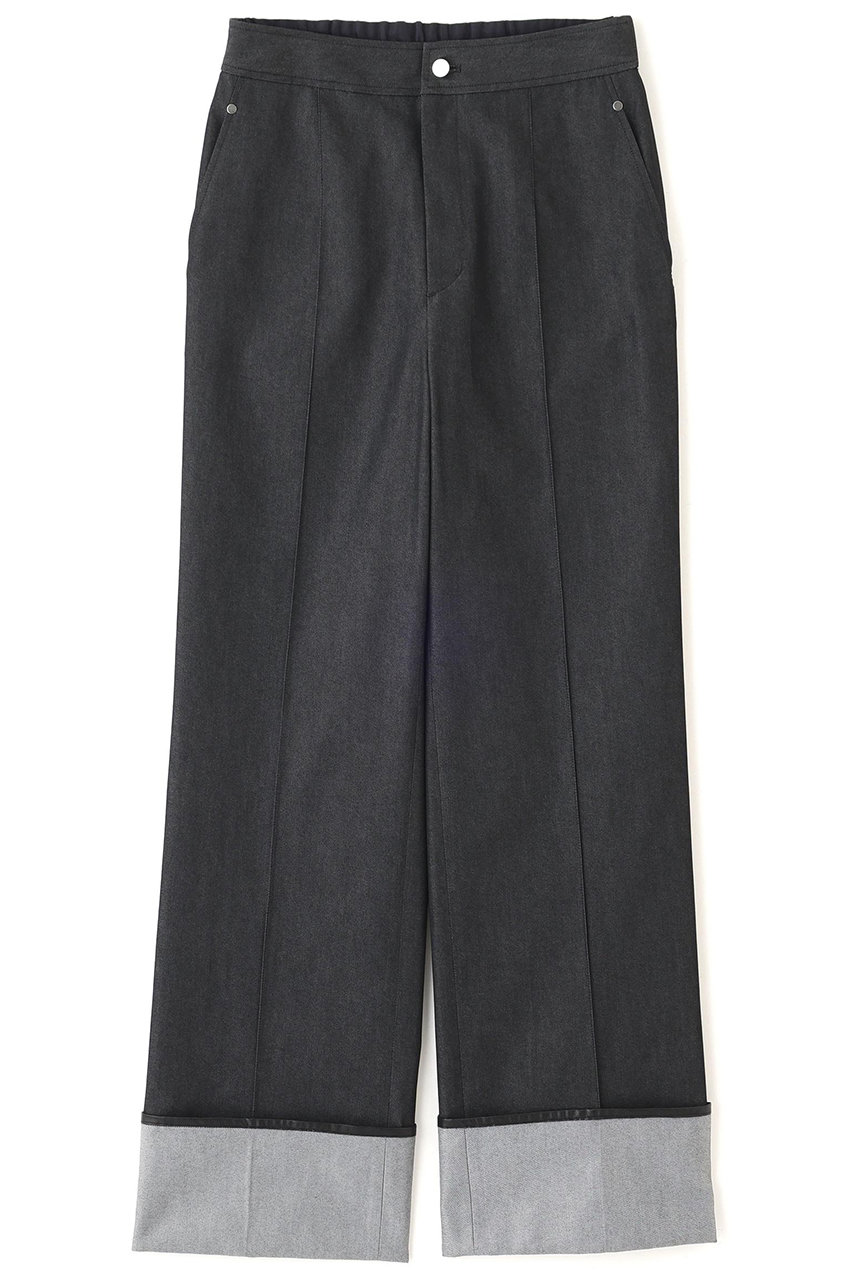 ADORE デニムライクストレッチパンツ (ブラック, 36) アドーア ELLE SHOP ADORE デニムライクストレッチパンツ (ブラック, 36) アドーア ELLE SHOP