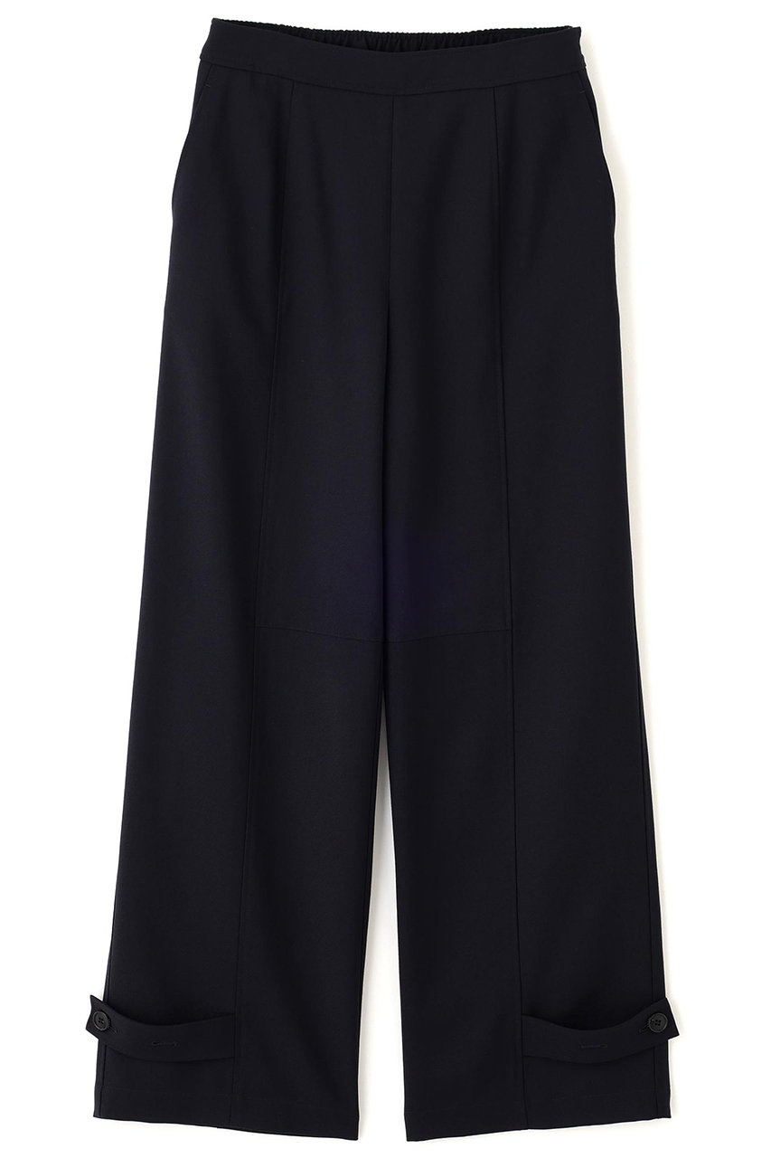 ADORE ウールギャバパンツ (ネイビー, 36) アドーア ELLE SHOP ADORE ウールギャバパンツ (ネイビー, 36) アドーア ELLE SHOP