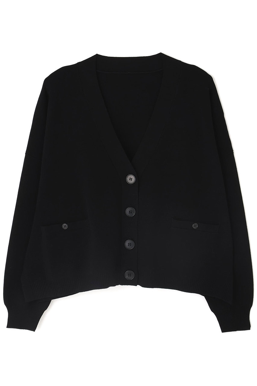 アドーア/ADOREのミラノリブカーディガン(ブラック/5315270935)