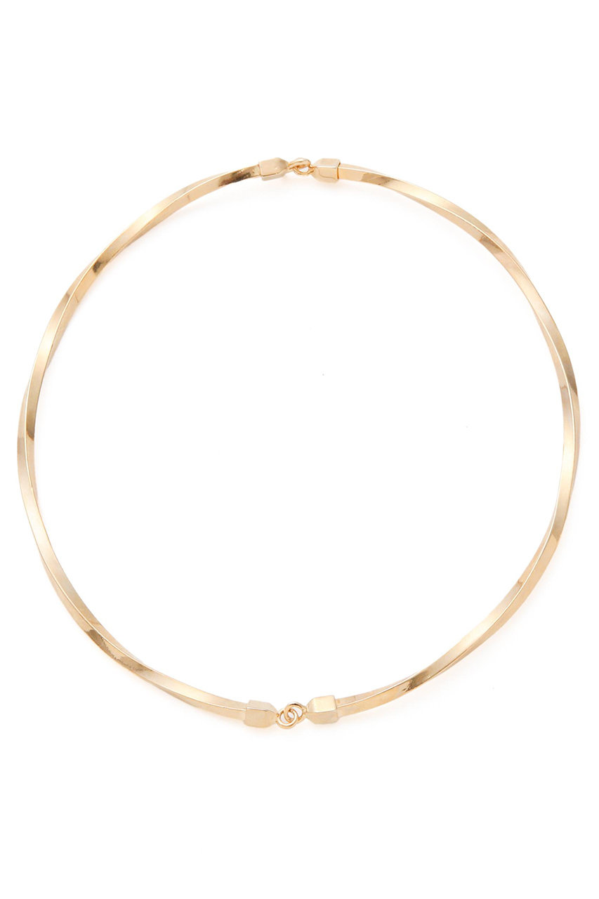 ADORE ツイストステムチョーカー (ゴールド, -) アドーア ELLE SHOP ADORE ツイストステムチョーカー (ゴールド, -) アドーア ELLE SHOP