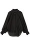 ◆シルキーオーガンブラウス アドーア/ADORE ブラック
