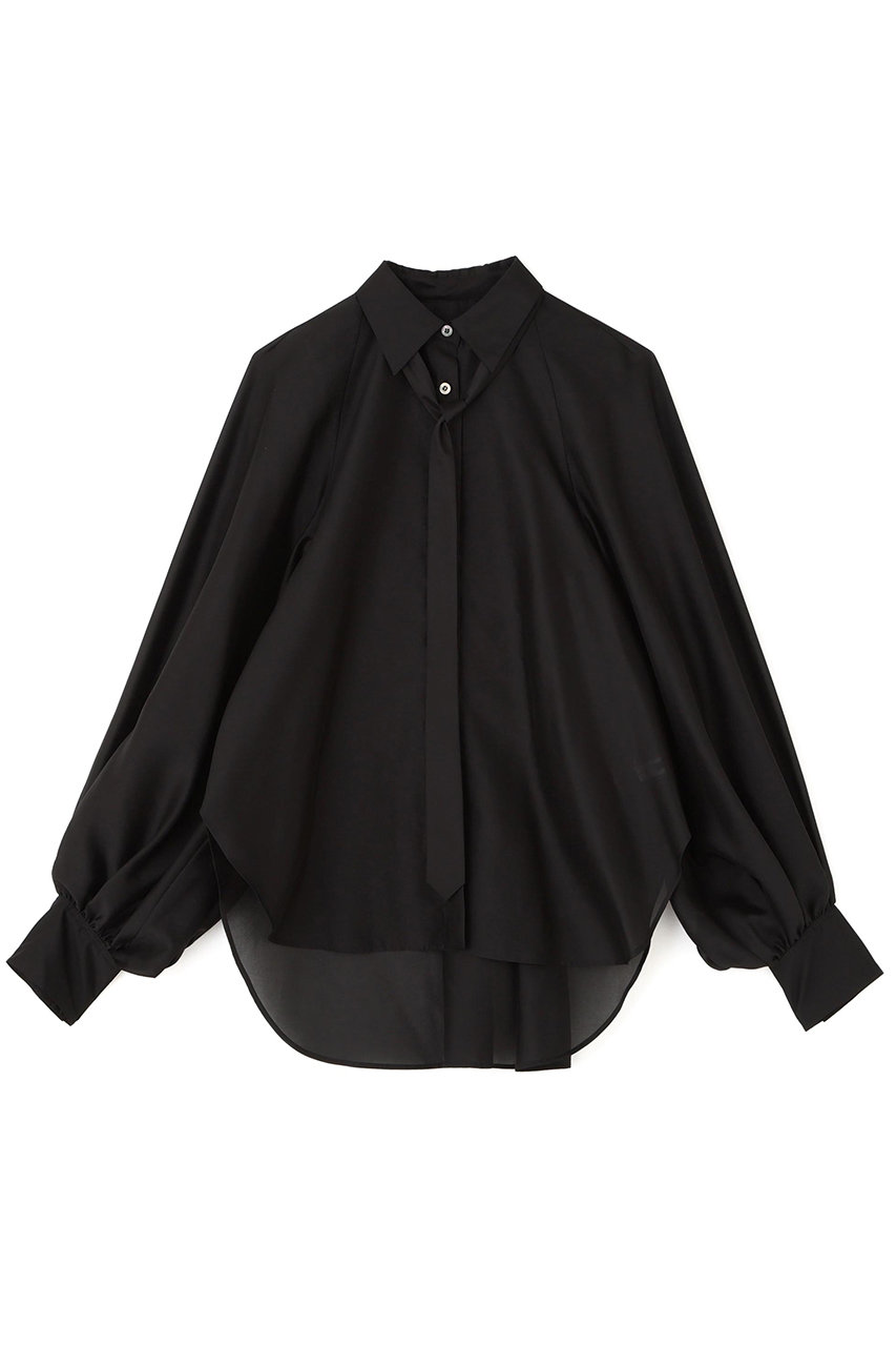 ADORE ◆シルキーオーガンブラウス (ブラック, 38) アドーア ELLE SHOP ADORE ◆シルキーオーガンブラウス (ブラック, 38) アドーア ELLE SHOP