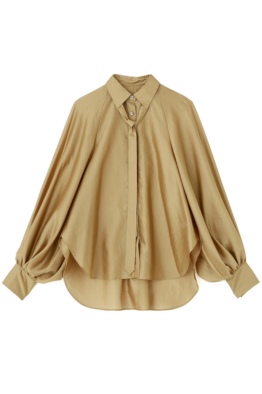 ADORE ◆シルキーオーガンブラウス (ベージュ, 38) アドーア ELLE SHOP ADORE ◆シルキーオーガンブラウス (ベージュ, 38) アドーア ELLE SHOP