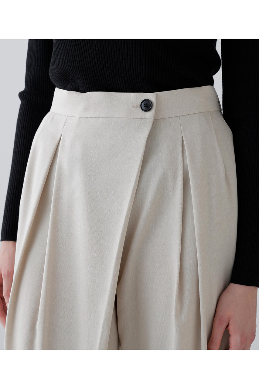 ADORE(アドーア)｜◇クリアドライツイルパンツ/ベージュ の通販