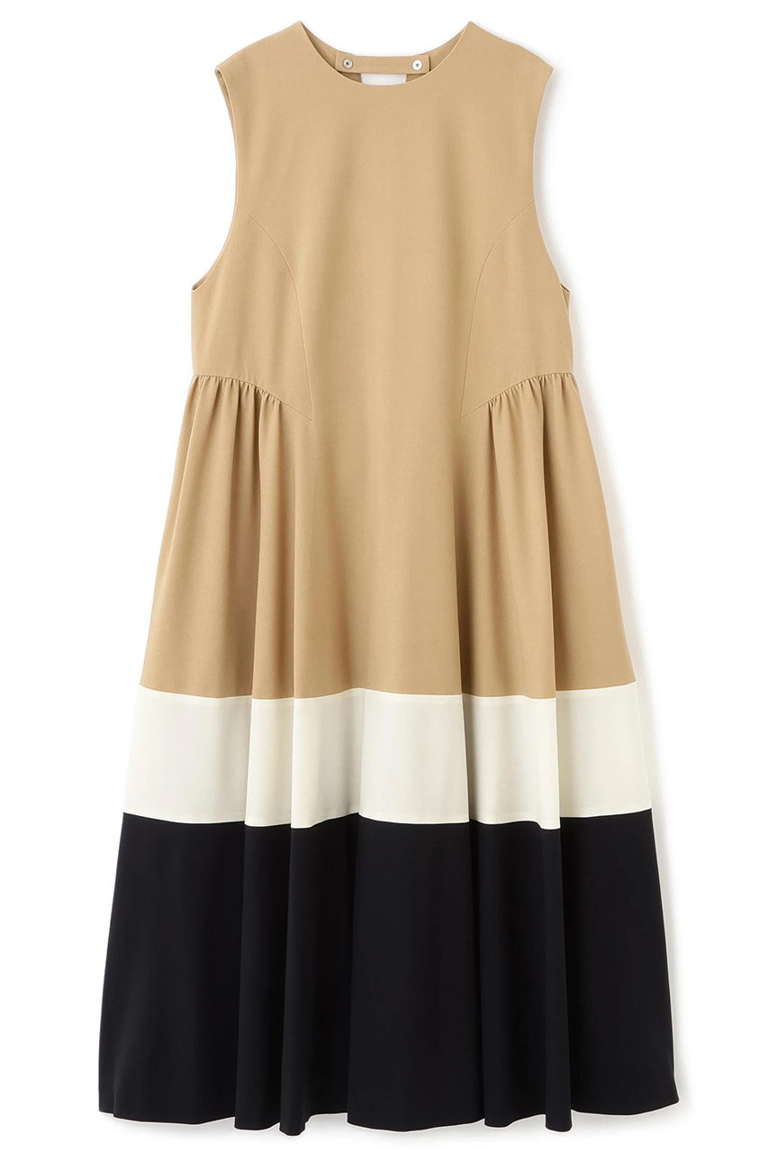 ADORE ◆ドライハイブリットワンピース (ベージュ, 38) アドーア ELLE SHOP ADORE ◆ドライハイブリットワンピース (ベージュ, 38) アドーア ELLE SHOP