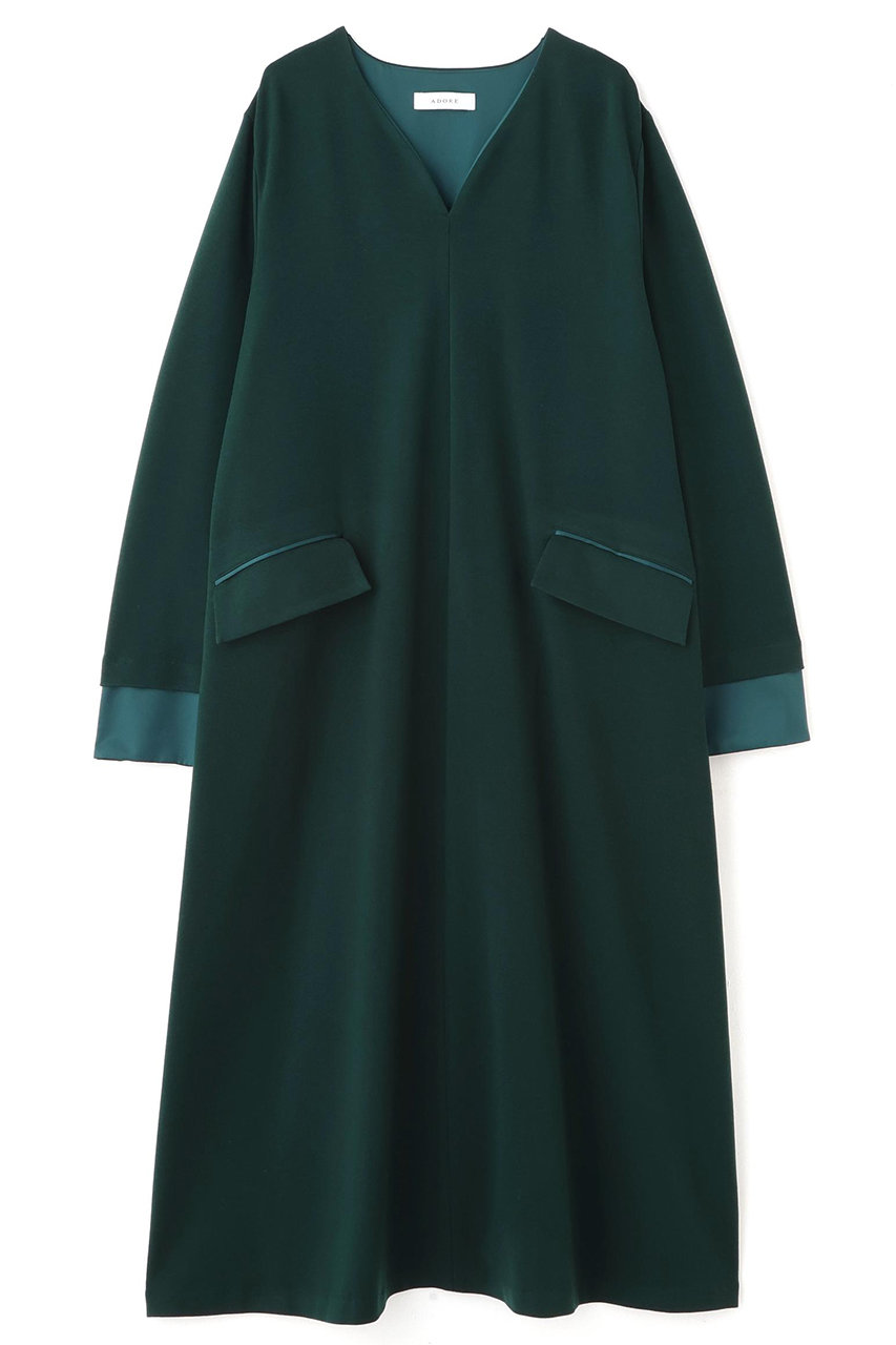 ADORE ◆ストレッチポンチワンピース (グリーン, 38) アドーア ELLE SHOP ADORE ◆ストレッチポンチワンピース (グリーン, 38) アドーア ELLE SHOP